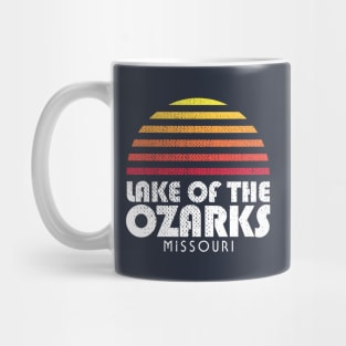 Lake of the Ozarks Retro Vintage Style Sunset Mug